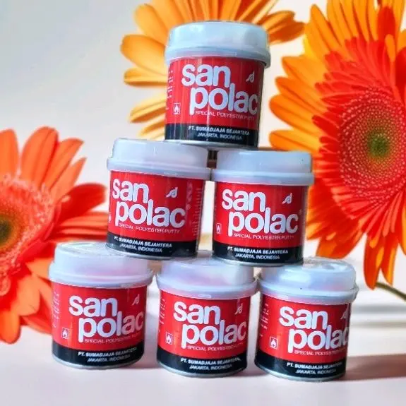 sanpolac dempul  dempul praktis kualitas bagus Paint Pvc