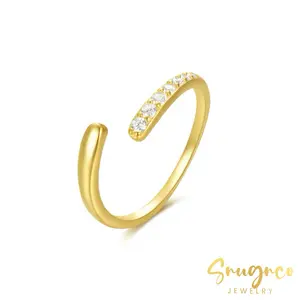 Snug&Co • NEW ITEM Cincin adjustable Perak 925 dengan lapisan mas 18k