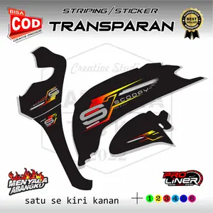 striping variasi all scoopy lis polet varian warna stickewr2025