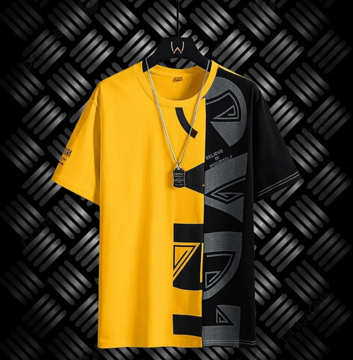 Baju Kaos Kombinasi Overisze Pria Wanita Unisex T-shirt Pakaian Pria Size M|L,XL,XXL Baju Distro Outfit Cowok Unisex Terlaris CAFU - SEFO.ID