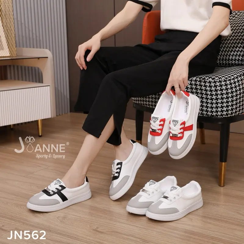 JOANNE Casual Korean Style Sneakers Shoes Sepatu Wanita #JN562 1