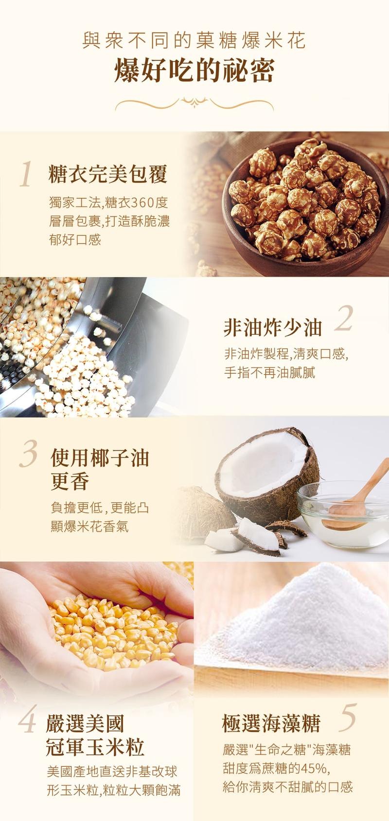 Product Introduction of Candy Poppy |  Coated Popcorn | Premium Coffee | Caremel Popcorn  | Popcorn 50g | Halal 9