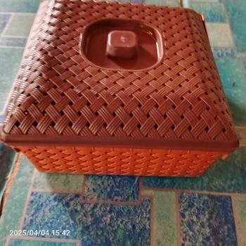 Product Review of Songko recca tembaga warna hijau dasar putih krem ready nomor 7 from B**M 1