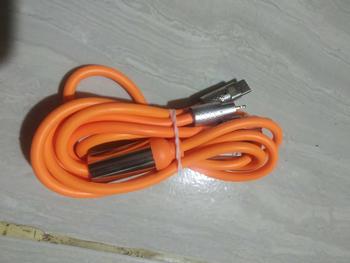 Product Review of Kabel data PS-07 3 IN 1 Fast Charging PD 120W cable charger TYPE C LIGHTNING MICRO multifungsi from d**i 2