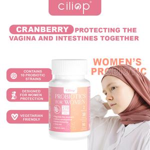 Ciliop Probiotik - Mengandungi Cranberry Mengurangkan Indigestion Menyelenggarakan Konstipasi Meningkatkan Imun -  Probiotic Health Supplement Vitamin C 10 Strains 270 Bilion CFU 3-in-1