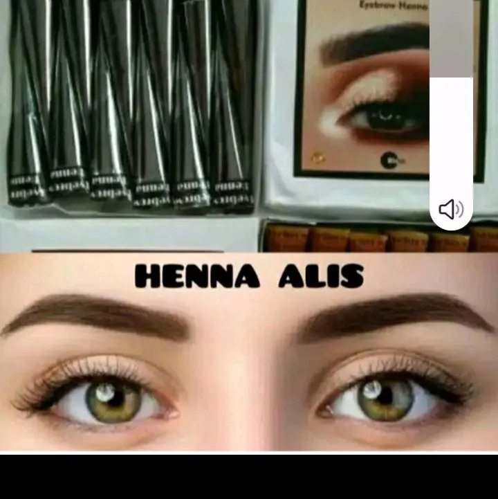 HENNA ALIS HALAL //SULAM ALIS/EYEBROW HALAL Gel 1
