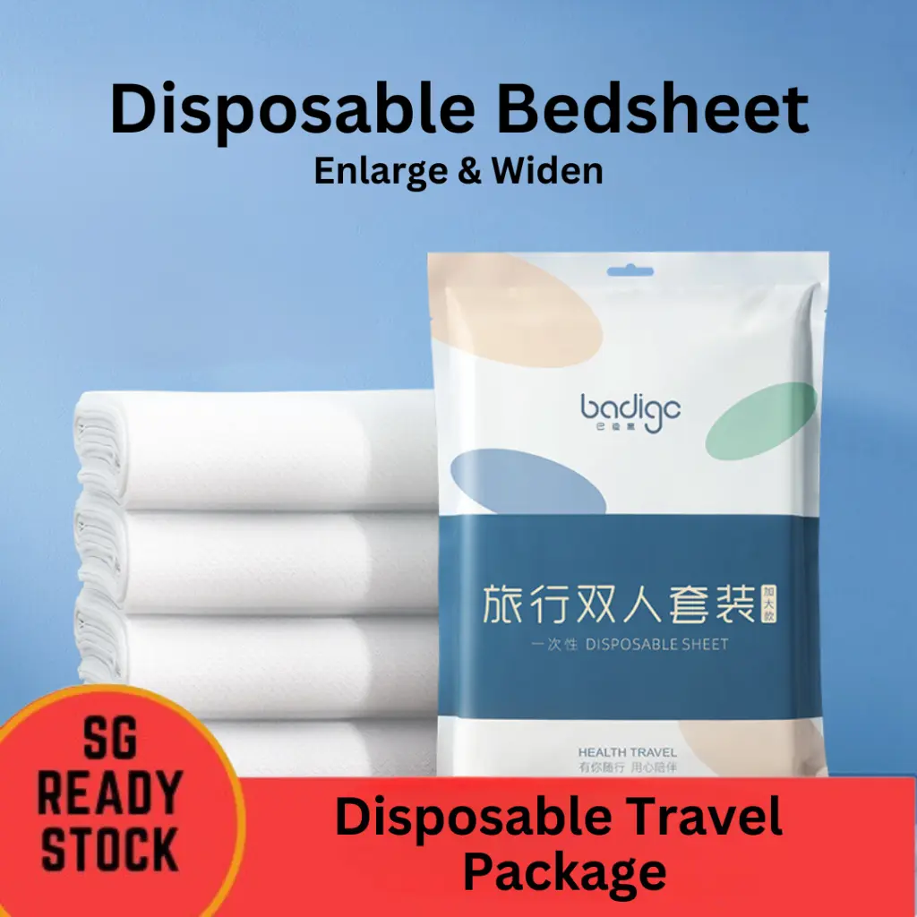 Disposable Bed Sheets Set Travel Bedsheet Pillow Cover Quilt Cover Single Double Set Hotel Bedsheets soft sheets & pillowcases