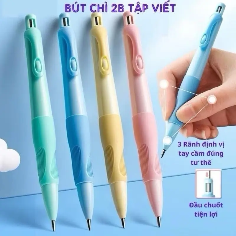 Bút chì cao cấp cho bé luyện viết chữ đẹp 2.0mm. Độ bền và chất lượng cải tiến 0