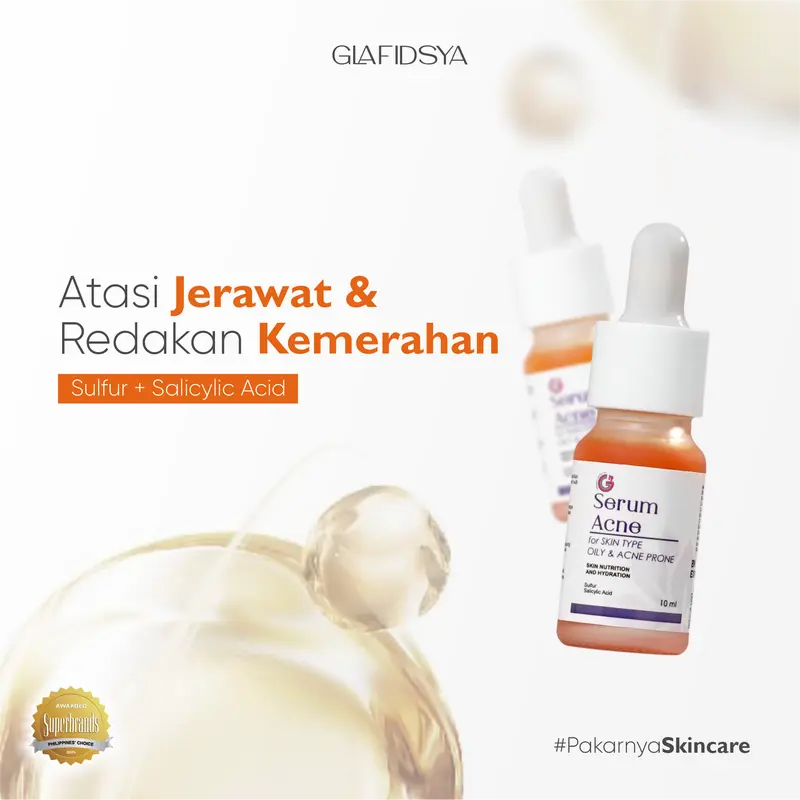 GLAFIDSYA - Serum Acne New - Membantu Mengeringkan Jerawat Aktif 7