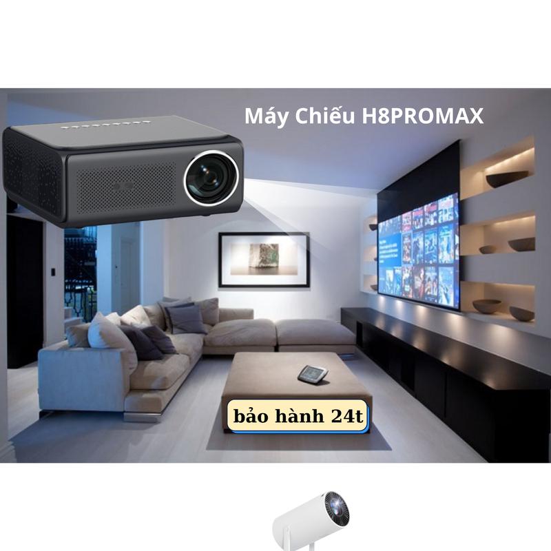[TGMC.1] Máy Chiếu Xem Phim H8 Promax 2024 , Giọng Nói , Chuột Bay] Máy Chiếu Mini Full HD, Hỗ Trợ 4K, Lấy Nét Tự Động, Projector, Led Bluetooth maychieu