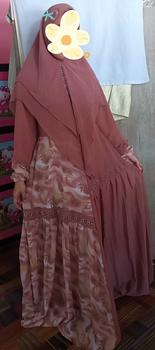 Product Review of Jasmin syari gamis untuk umroh mewah original Elegant nyaman di pakai bahan adem from K**🐸 1