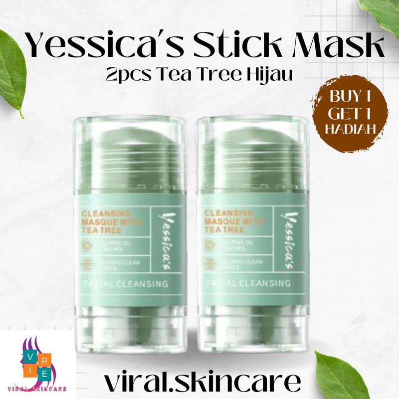 Yessica Stick Masker Cleansing Masque 2pcs Tea Tree 0