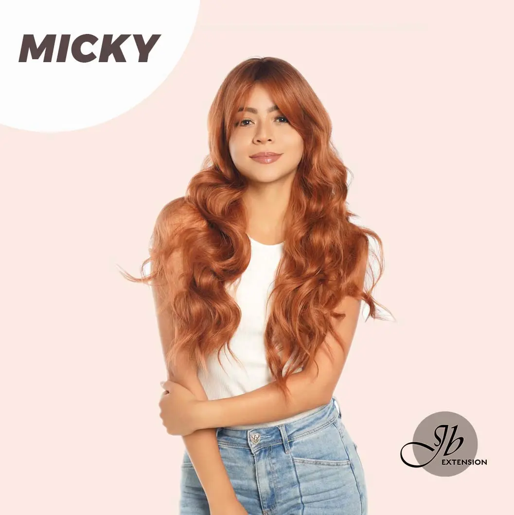 JBSELECT4YOU 26 INCHES BODY WAVE WITH DARK ROOT WIG WITH BANGS MICKY