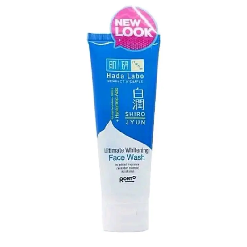 Hada Labo Shirojyun Ultimate Whitening Face Wash - Hadalabo Pembersih Wajah Pencuci Muka