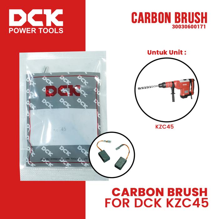 Gambar Carbon Brush/Arang untuk Rotary Hammer KZC/DZC/AZC45 dari DCK Power Tools Indonesia Kota Administrasi Jakarta Barat Tokopedia
