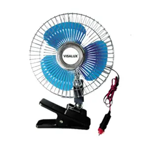 KIPAS ANGIN MOBIL 6 INCH VISALUX KIPAS ANGIN DC 24 VOLT KIPAS JEPIT Bus Car Truk