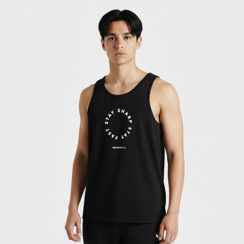  Áo ba lỗ thể thao Tank top Redikick Stay Sharp ATT25001 100% Polyester co giãn thoáng khí chơi Bóng Rổ Pickleball Gym Chạy Bộ Bóng Đá Tennis 