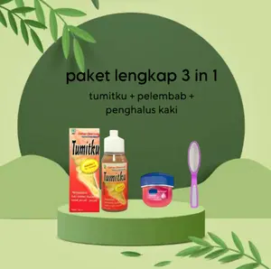 [ BPOM ] Paket Bundling Tumitku+pelembab+penghalus kaki solusi kaki tumit pecah-pecah dan kapalan asli