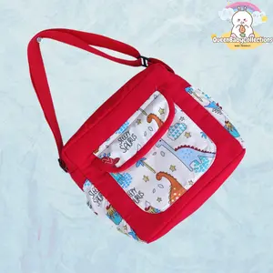 Tas Perlengkapan Bayi Motif Karakter Dino