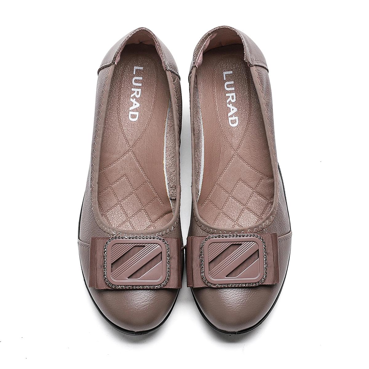 LURAD Sepatu Flat Shoes Wanita New Arrival Warna Trendi Sepatu Cewek Jalan Santai Sepatu Nyaman Simpel YJA20-1