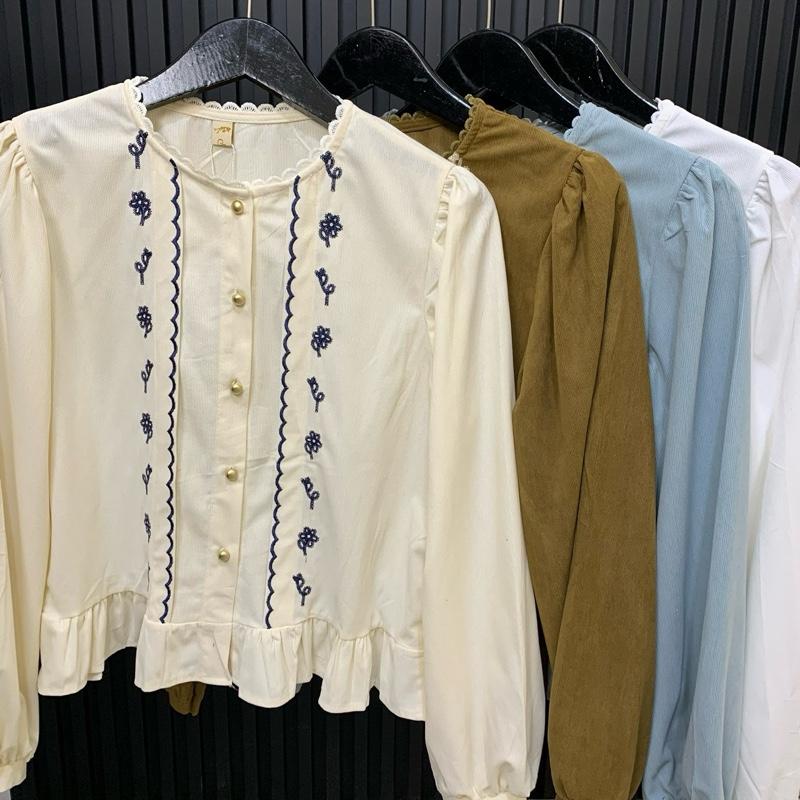 VOL 1 Blouse Corduroy Visella Babydoll 029 Wanita 2