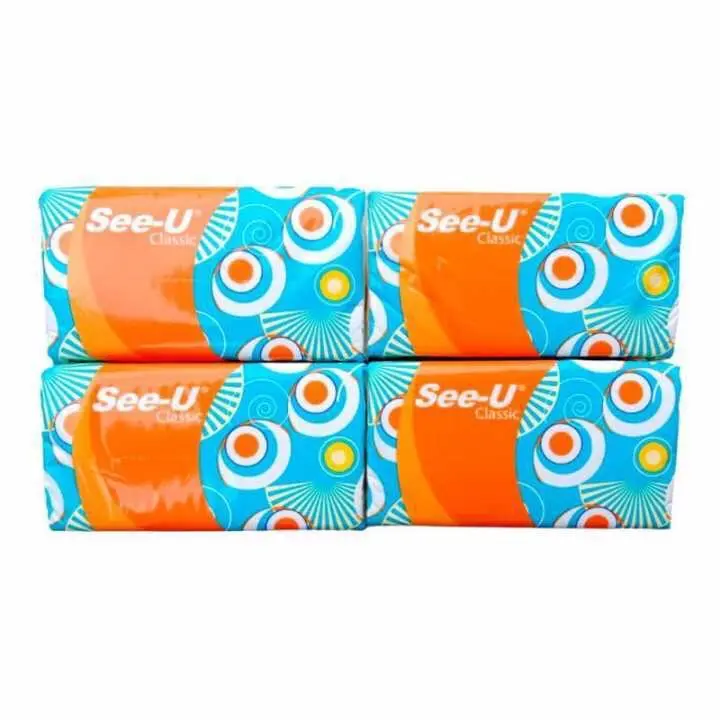 Tissu See U 250 sheet Bundling 4PCS