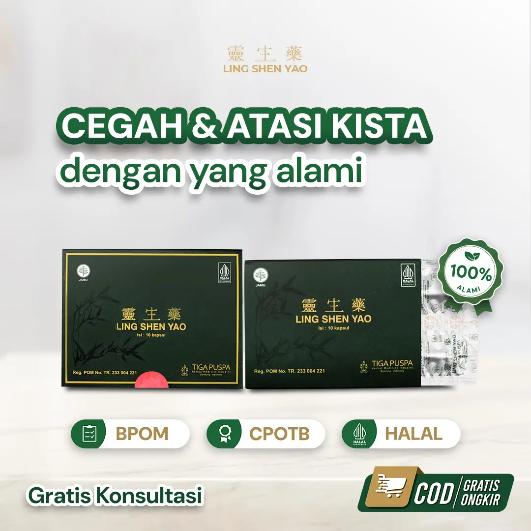 kapsul Lingshenyao Kista Endometriosis 1 Strip