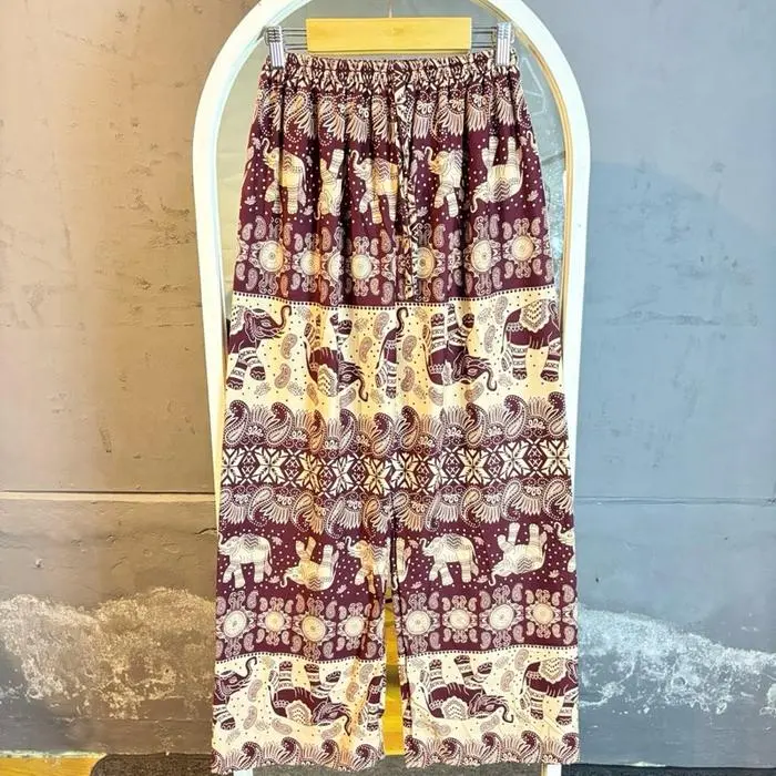 Exclusive Sale Celana Kulot Rayon Panjang Motif Gajah Wanita Terlaris Exclusive Sale Celana Kulot Rayon Panjang Motif Gajah Wanita Terlaris