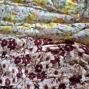 RUN.CO Rok Floral Wanita Motif Bunga Kekinian Flowy Bahan Rayon Adem Rempel Full Karet