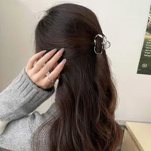 Caliloops Jepit Jedai Rambut Hair Claw Besi Premium Korean Style Yejun