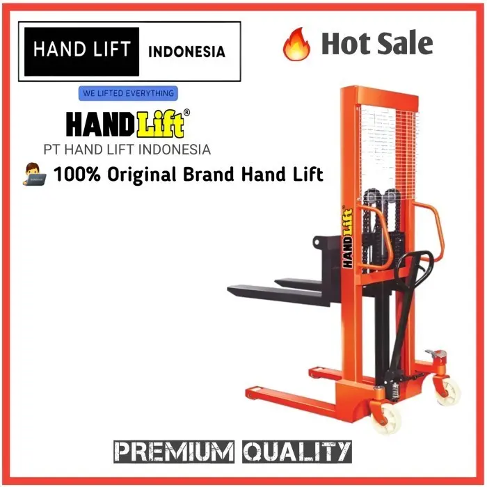 Hand Stacker Manual CTYE 2 ton Merk Hand Lift Manual Alat