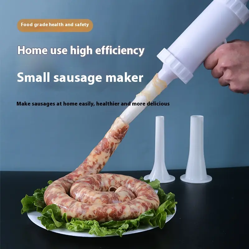 Manual household enema device, sausage maker, sausage homemade tool, enema tool, sausage filling device Set