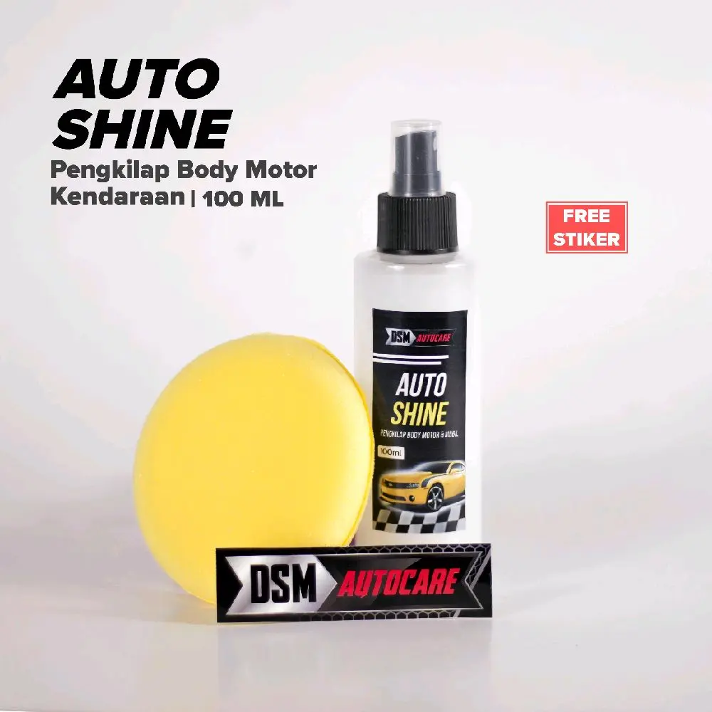 AUTO SHINE Pengkilap Body Motor Mobil 100ML Car Paint  Kendaraan