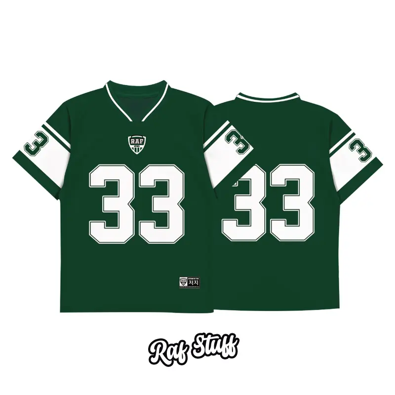 Free Custom Nama Jersey Rugby Unisex Full Printing Casual Sport 8