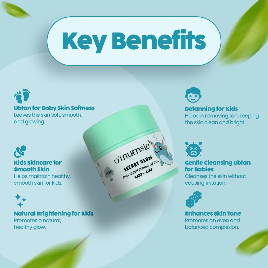 OMumsie Exfoliating Baby Ubtan Powder