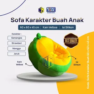 Sofa Buah Anak Sofa Karakter buah Sofa Anak Furniture