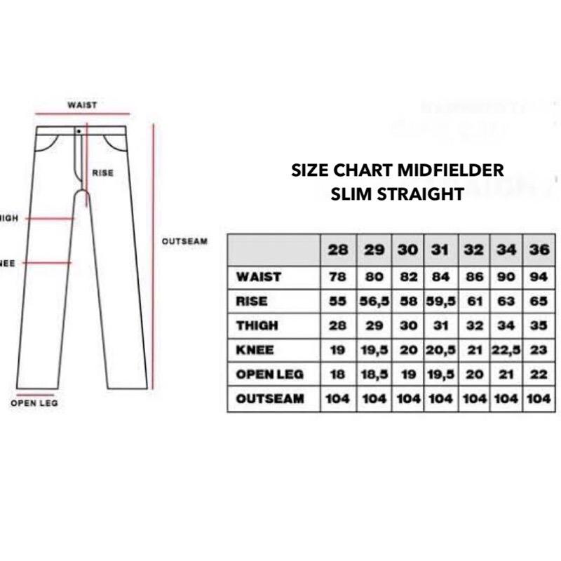 Midfielderdenim - jeans 16oz raw denim gold version monsta