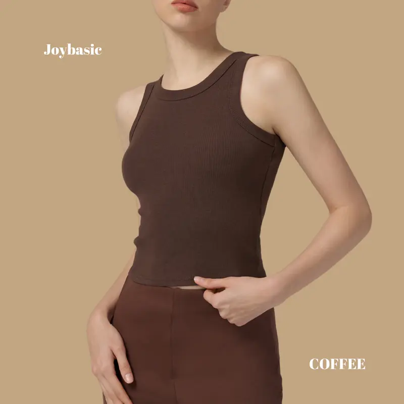Joybasic Ribbed Knit Tanktop Super Nyaman 0
