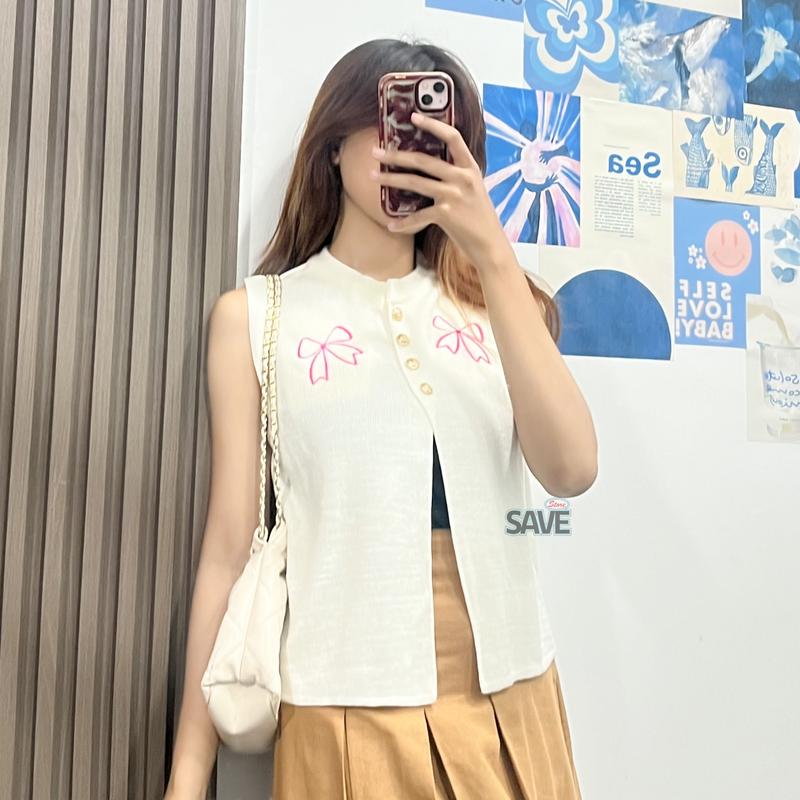 Noni Vest Knit - Spring Tops Vest 3