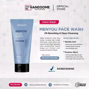 Can be handsome men you face wash