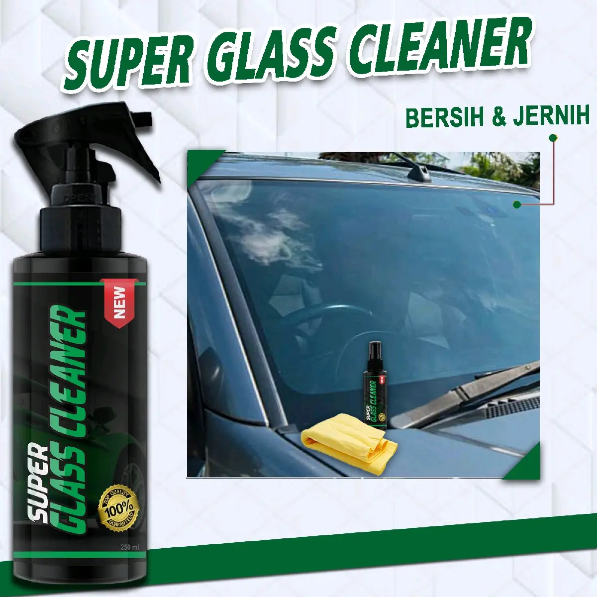 PEMBERSIH KACA TERAMPUH!!SUPER GLASS CLEANER/PEMBERSIH KACA/PENGHILANG JAMUR