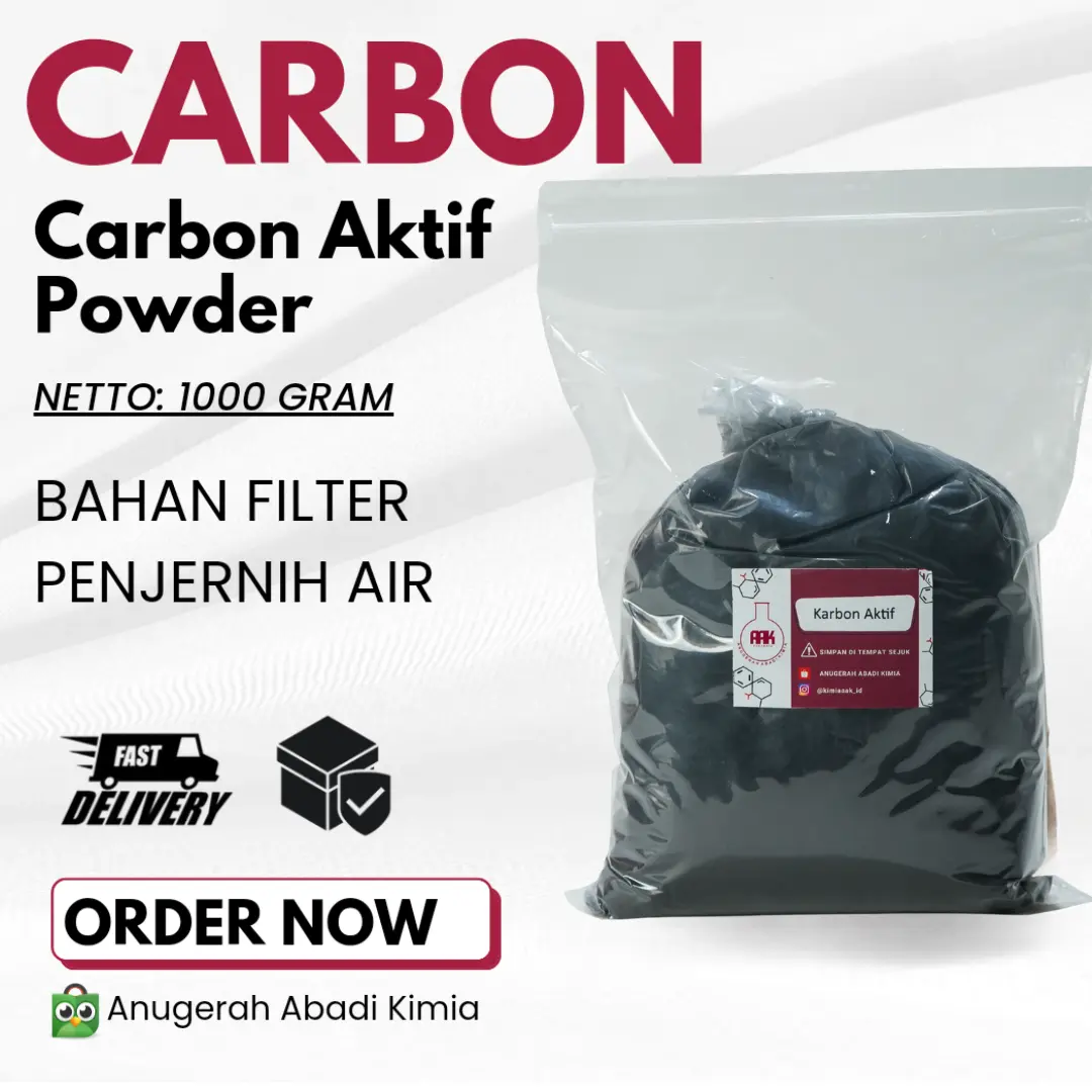 Carbon Aktif / Activated Carbon / Karbon Aktif / Media Filter Air 1kg