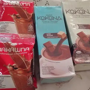 Sweet Kokona - Minuman Coklat Asli 3 in 1 Bubuk Kakao Berkualitas BPOM & HALAL MUI 35g per Sachet Chocolate Cokelat Susu