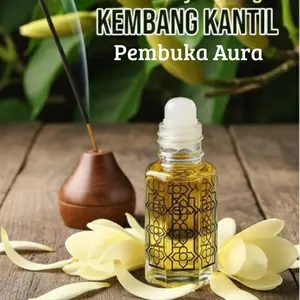 Minyak Kembang Kantil Asli Non Alkohol Wanginya Tahan Lama Aroma Segar Bunga Memikat Cocok Untuk Semua Usia Dewasa Edisi Reguler 3ml-35ml