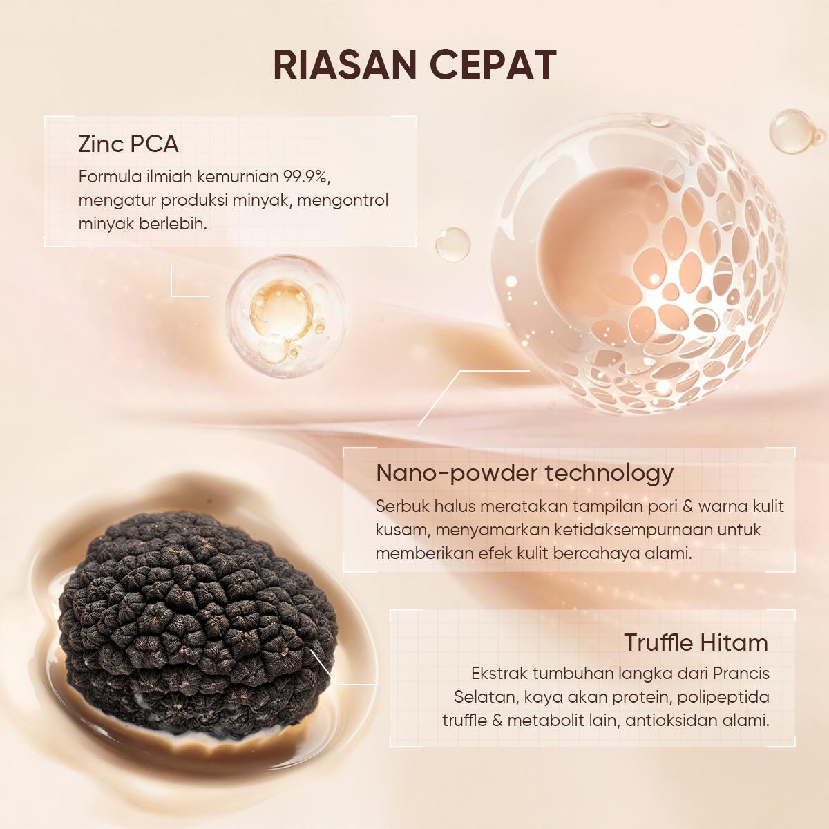 [New Launch] GMEELAN Black Truffle Zinc PCA Long-Lasting Foundation Stick 2-in-1 Flash Makeup 16G