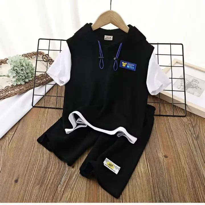 SETELAN ANAK CASUAL LAKI LAKI TERBARU USIA 3-9 TAHUN ALA KOREAN STYLE VARIASI HOODIE
