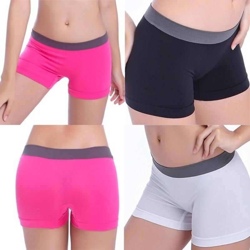 Xgqharh-Quần Boxer Co Giãn Thoải Mái Cho Nữ, Quần Lót Thoáng Khí, Đồ Lót Thể Thao Yoga Và Thể Dục 2