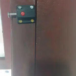 Grendel Tekan / Pencet Otomatis Coklat Putih Hitam Grendel Pengunci Pintu