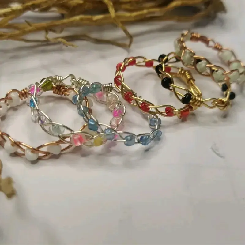 Cincin Kawat tembaga Lucu Imut gemesin kaya yang beli 0