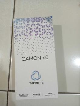 Product Review of [FlashSnap] TECNO CAMON 40 - 8+8GB*/256GB, 50MP Sony + 8MP Ultra Wide Camera, 32MP Front Camera, 120Hz AMOLED, IP66, 5200mAh+45W, Garansi 12+1 Bulan from E**e A**i 2